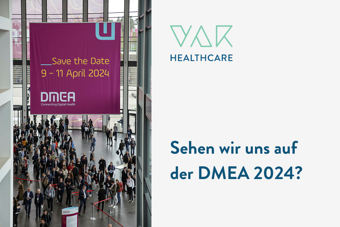 Besuchen Sie uns auf der DMEA 2024, 09. –11. April 2024